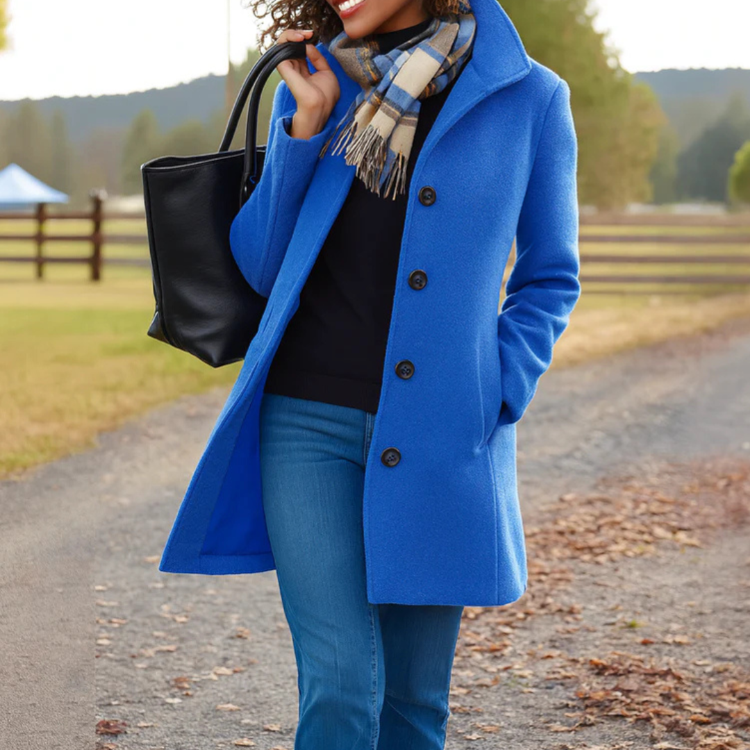 P|H - Classic Single-Breasted Coat Joyce