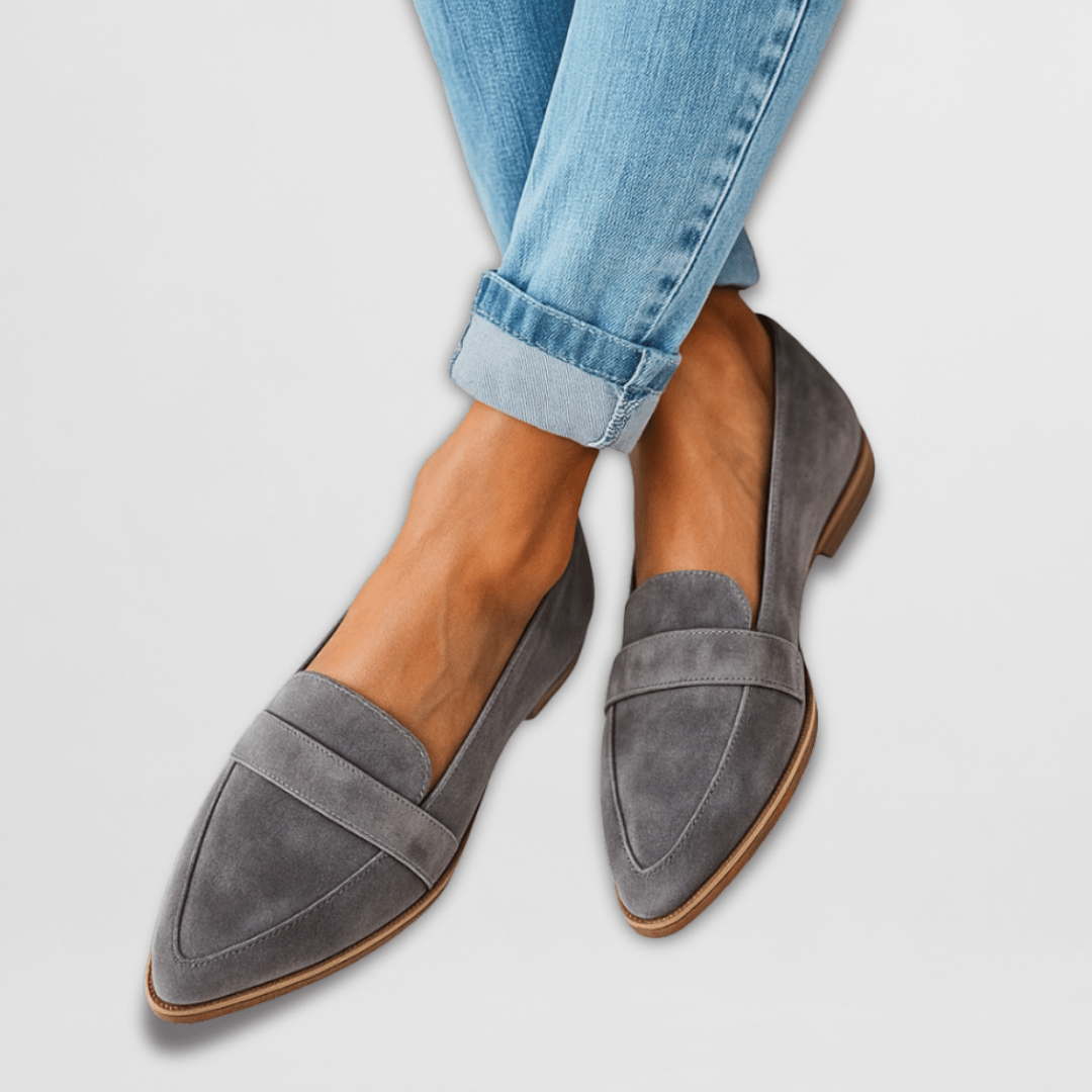 P|H - Soft Suede Comfort Loafers Nancy