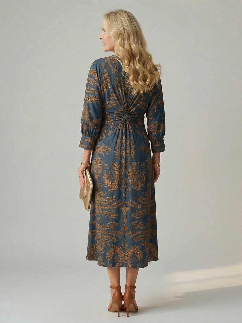 P|H - Midi Wrap Dress Stella
