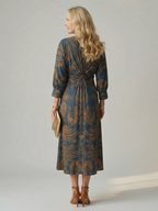 P|H - Midi Wrap Dress Stella