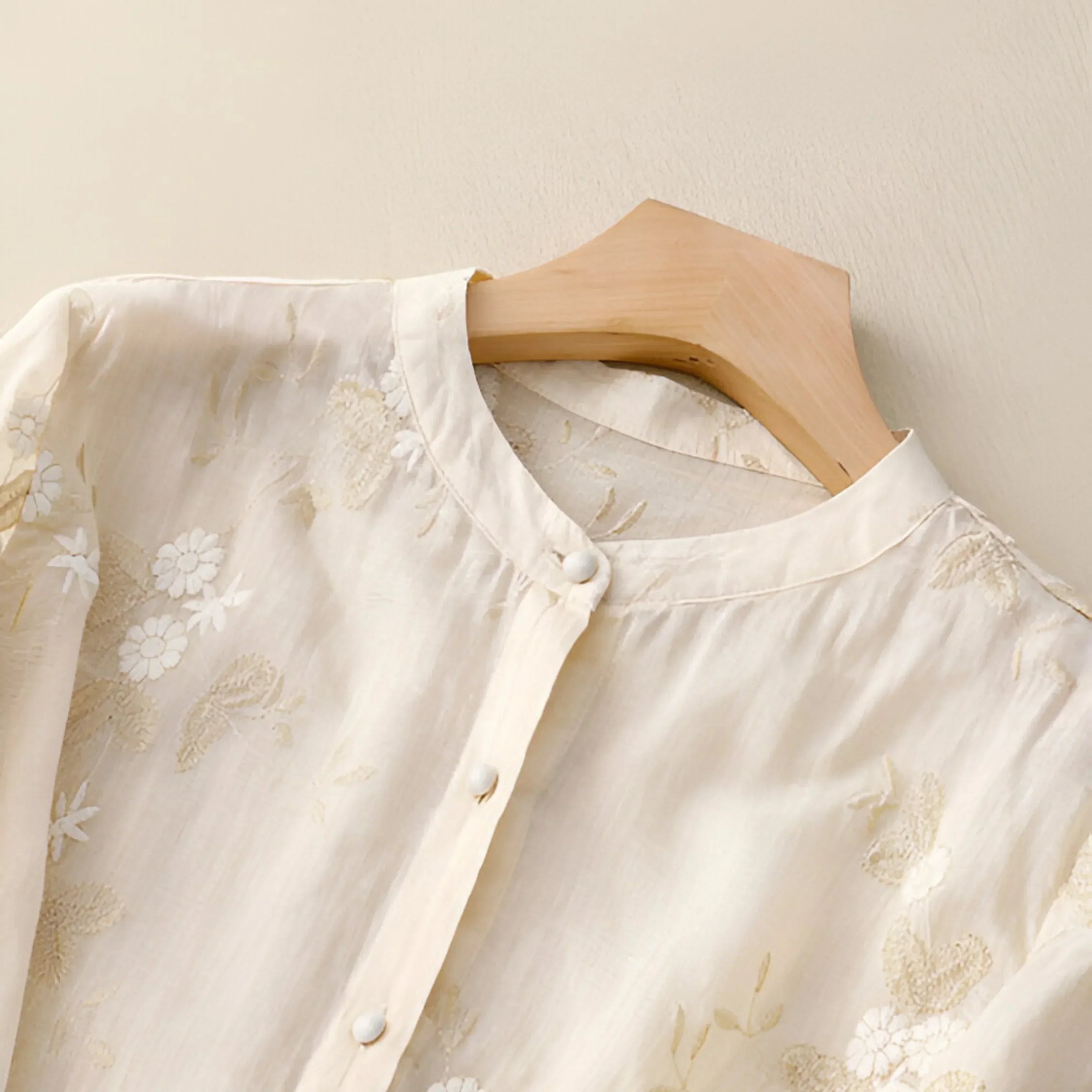 P|H - Embroidered Cotton Top Mila