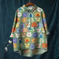 P|H - Printed Blouse Élora