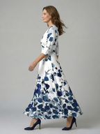P|H - Tiered Midi Dress Celine