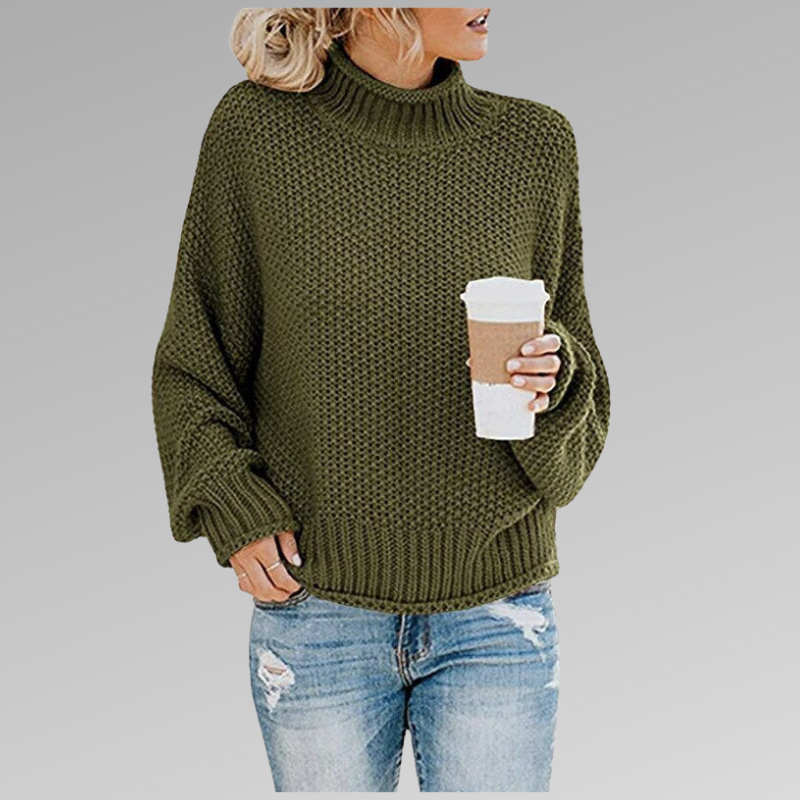 P|H - Chunky Knit Turtleneck Sweater Joyce