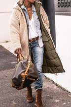 P|H - Reversible Hooded Puffer Coat for Women Nancy