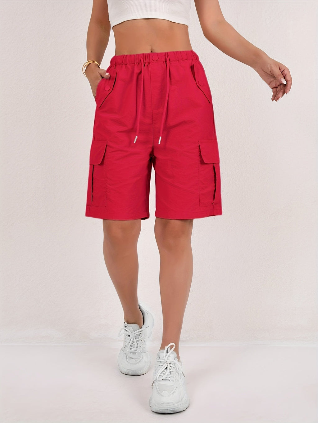 P|H - Lightweight Quick-Dry Cargo Shorts Daisy