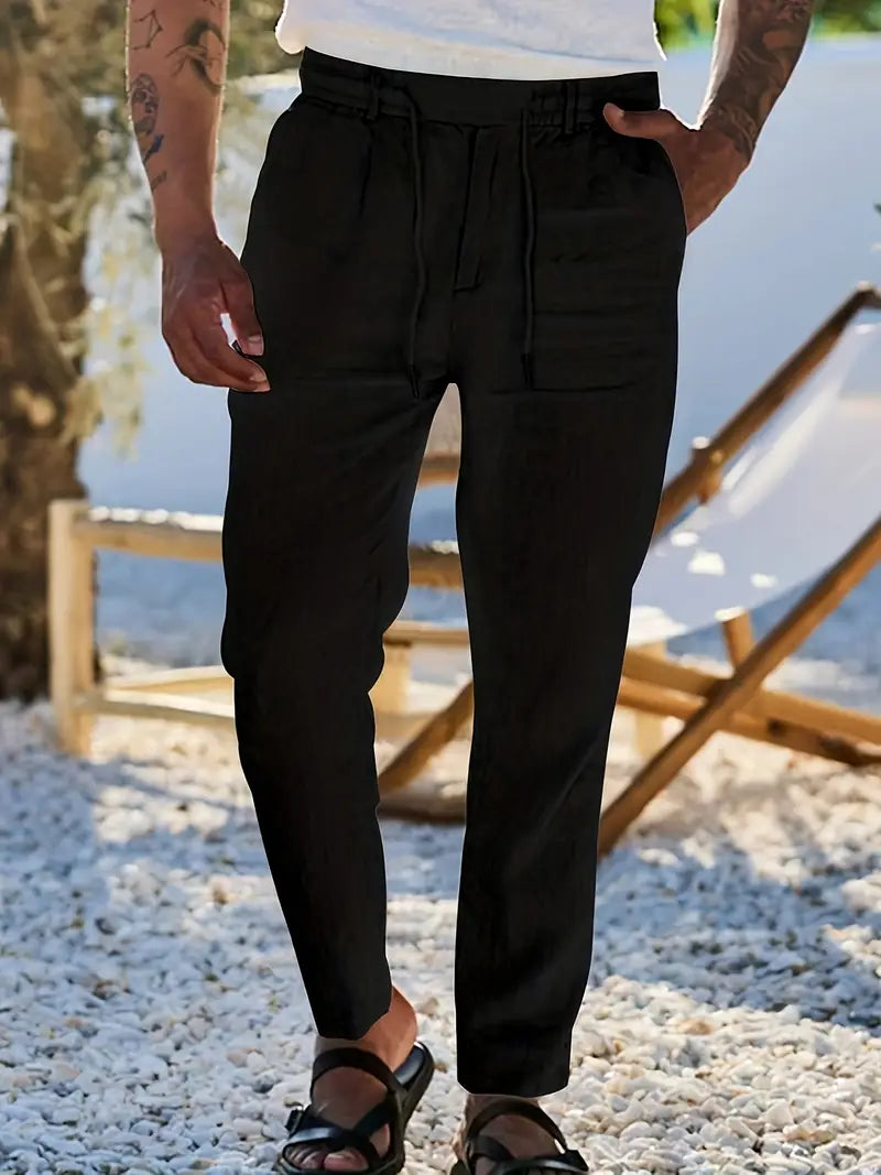 P|H - Linen Wide Leg Pant Marcel