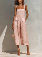 P|H - Square Neck Wide Leg Jumpsuit Sharon