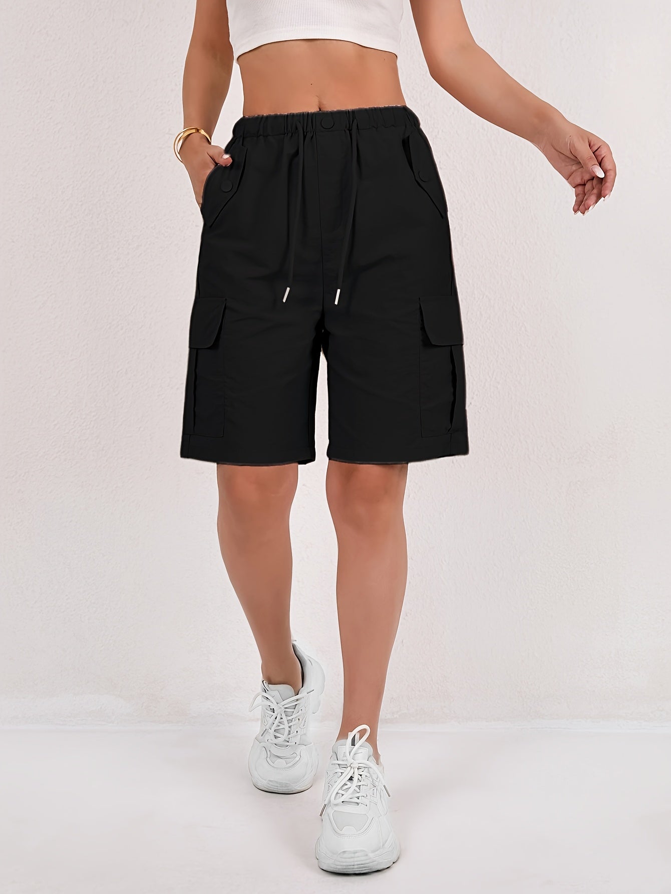P|H - Lightweight Quick-Dry Cargo Shorts Daisy
