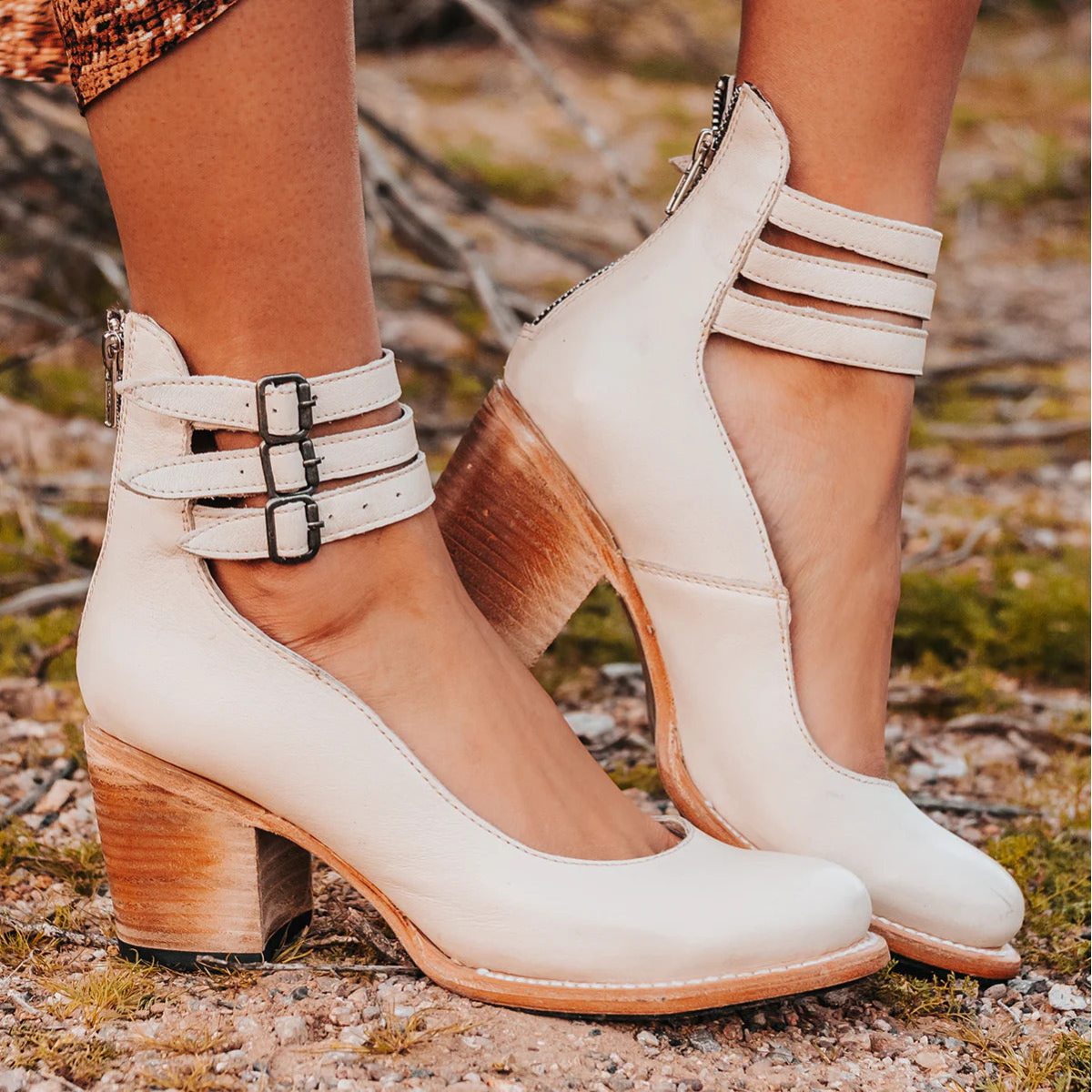 P|H - Western Chic Ankle Boots Katherine