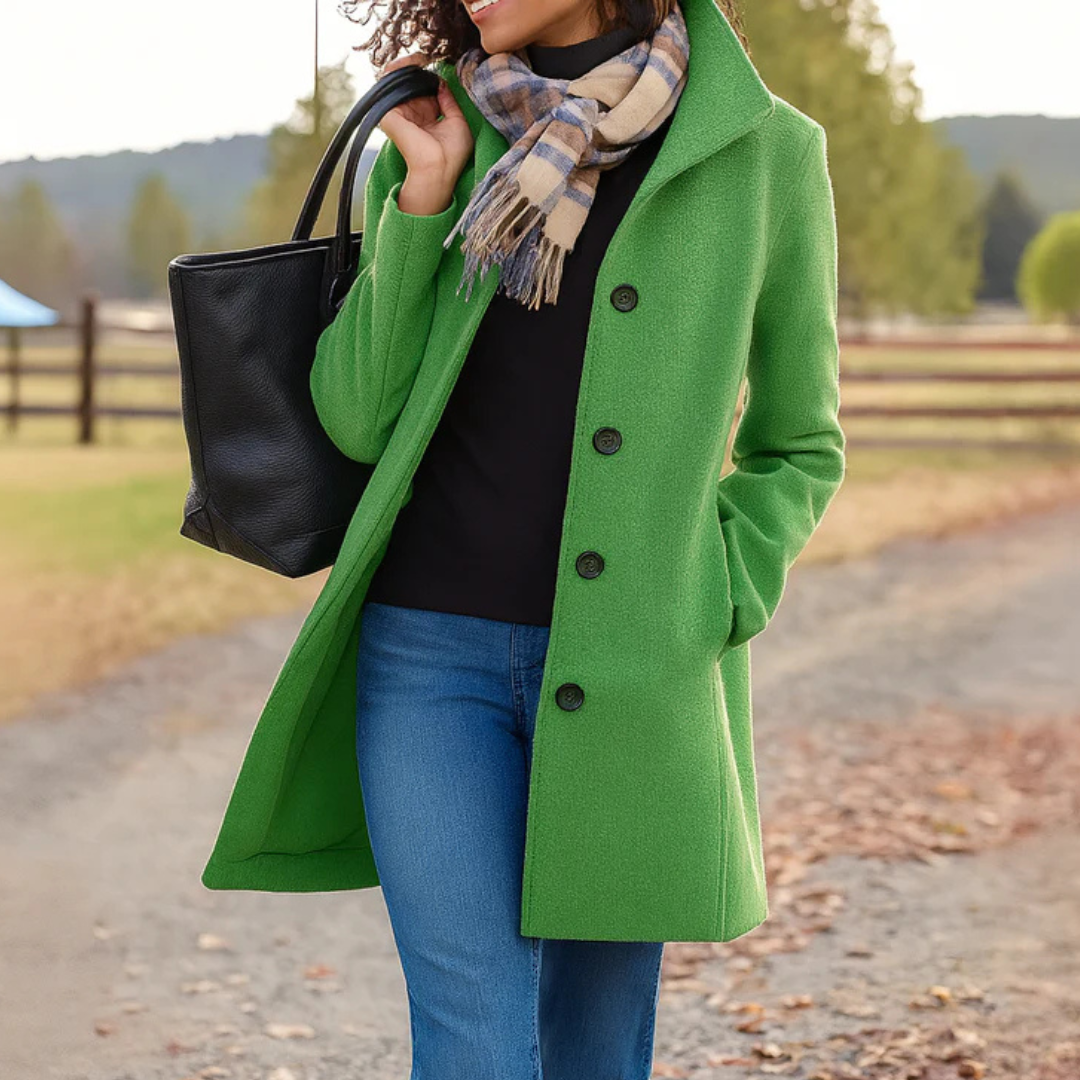 P|H - Classic Single-Breasted Coat Joyce
