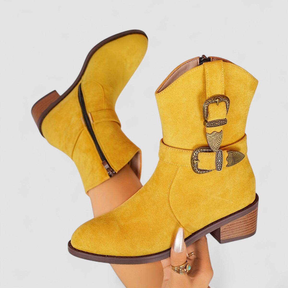 P|H - Western Boots Rosa