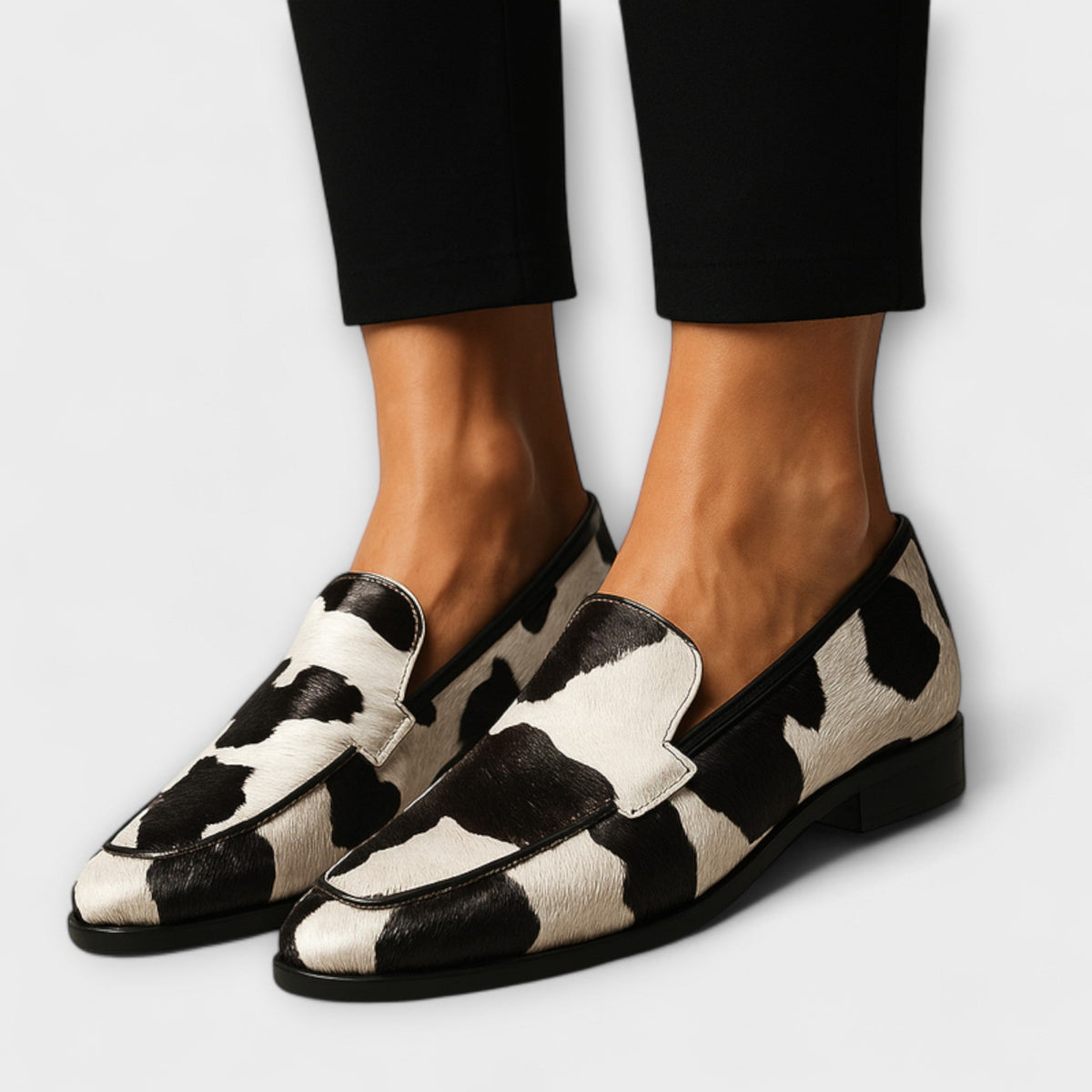 P|H - Graphic Print Tapered Loafers Brenda