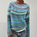 P|H - Ocean Multi Fair Isle Knit Sweater Margaret