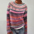 P|H - Rose Multi Fair Isle Knit Sweater Diane
