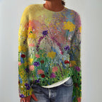 P|H - Watercolor Meadow Knit Sweater Theresa