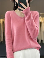 P|H - Classic V-Neck Knit Sweater Cynthia