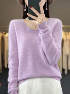 P|H - Classic V-Neck Knit Sweater Cynthia
