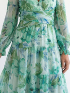 P|H - Long Sleeve Floral Maxi Dress Althea