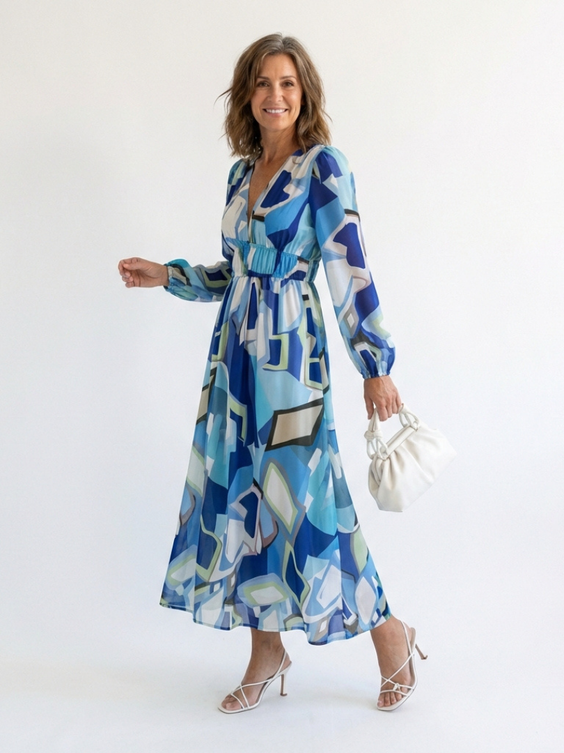P|H - Long Sleeve Floral Maxi Dress Althea