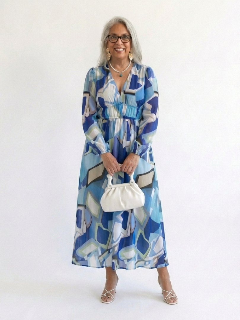 P|H - Long Sleeve Floral Maxi Dress Althea