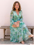 P|H - Long Sleeve Floral Maxi Dress Althea
