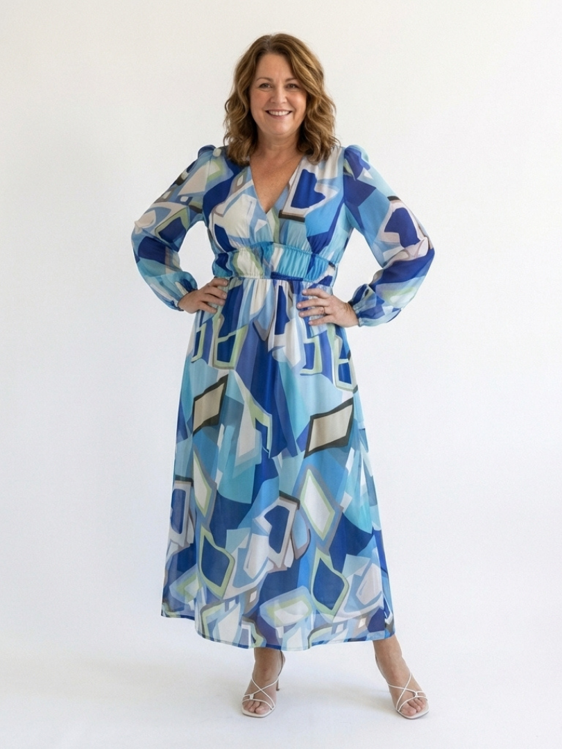 P|H - Long Sleeve Floral Maxi Dress Althea
