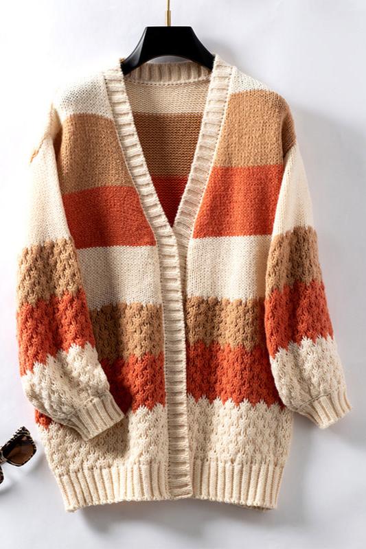 P|H - Bobble Stripe Slouchy Cardigan Brenda