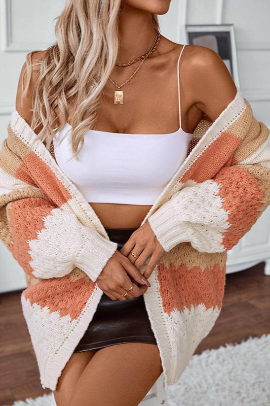 P|H - Bobble Stripe Slouchy Cardigan Brenda