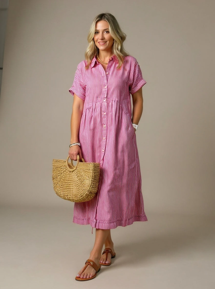 P|H - Striped Dress Claire