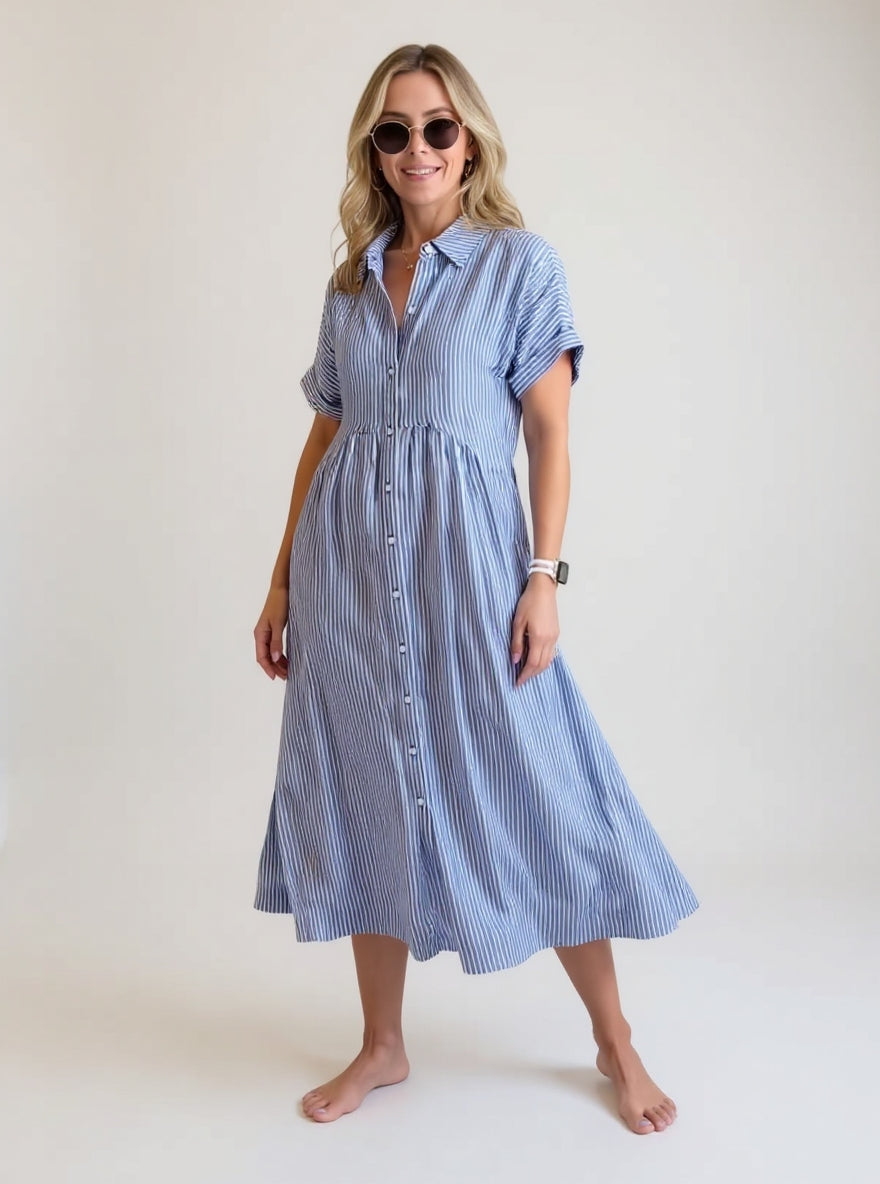 P|H - Striped Dress Claire