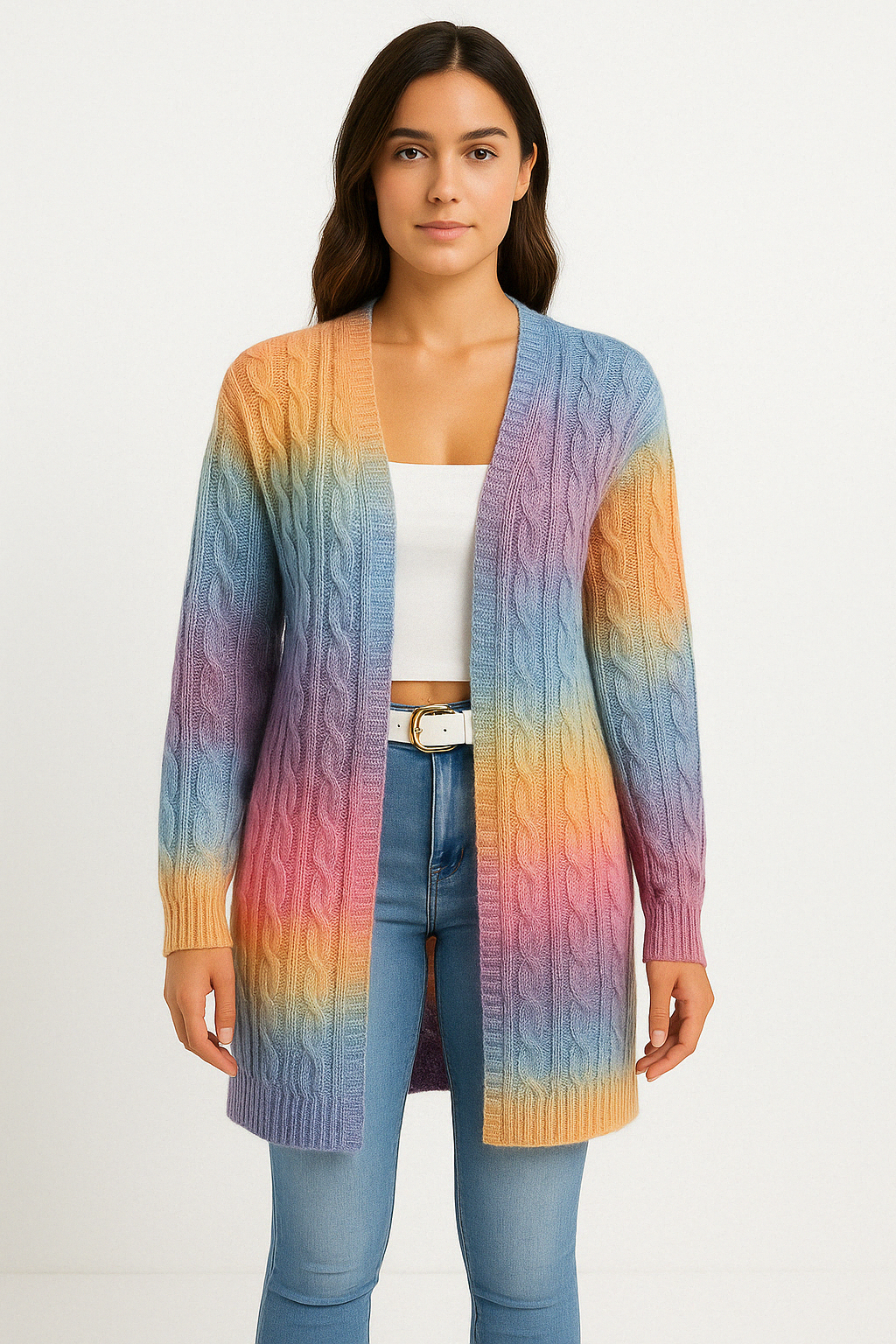 P|H - Ombré Duster Knit Cardigan Barbara