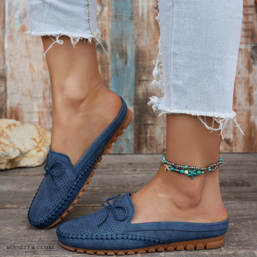 P|H - Cushioned Comfort Slip-On Mules Barbara
