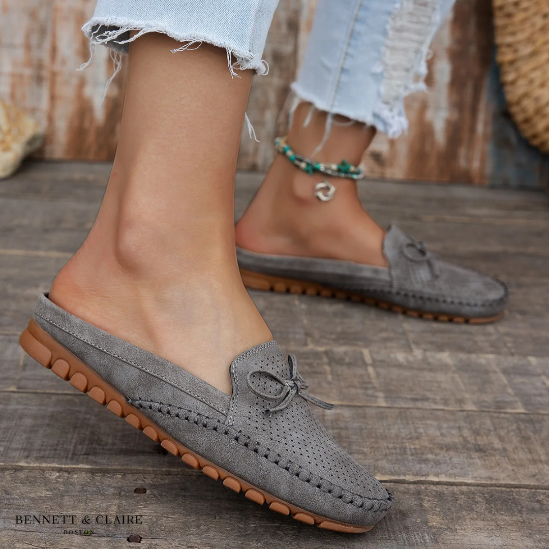 P|H - Cushioned Comfort Slip-On Mules Barbara