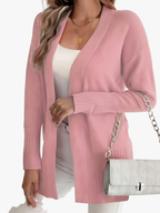 P|H - Longline Open-Front Knit Cardigan Judith