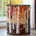 P|H - Woodland Quilted Laundry Basket Pamela