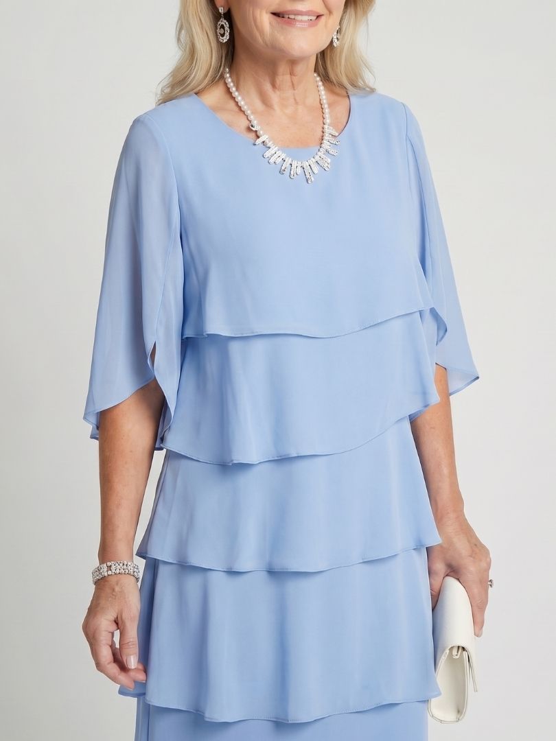 P|H - Ruffled Midi Dress Margaux