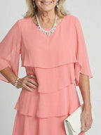 P|H - Ruffled Midi Dress Margaux