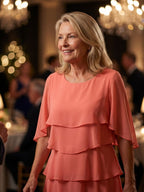 P|H - Ruffled Midi Dress Margaux