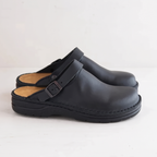 P|H - Cushioned Leather Clog Mules Ella