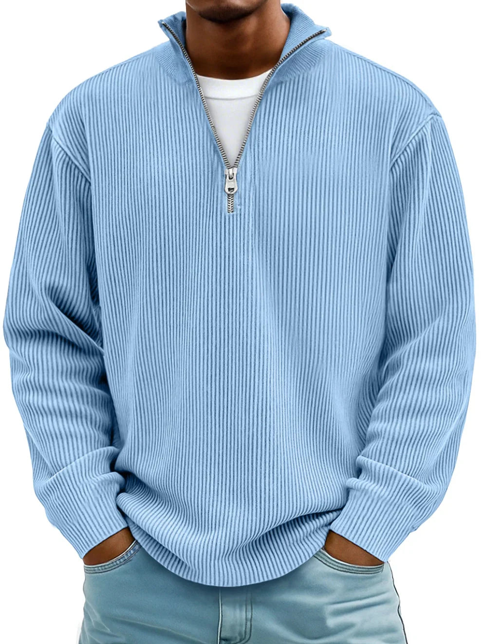 P|H - Ribbed Half-Zip Sweater Richard