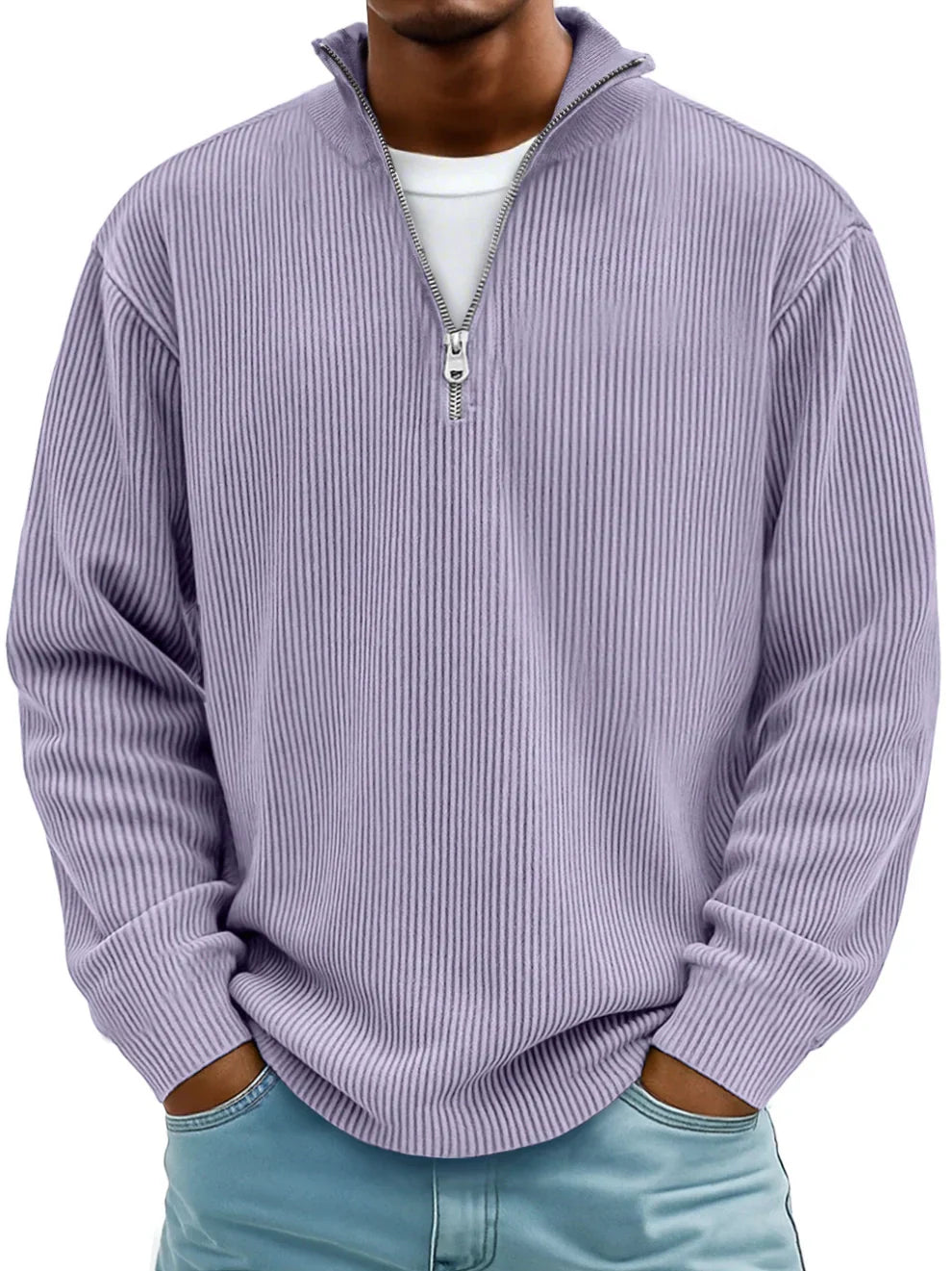 P|H - Ribbed Half-Zip Sweater Richard