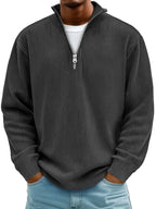 P|H - Ribbed Half-Zip Sweater Richard