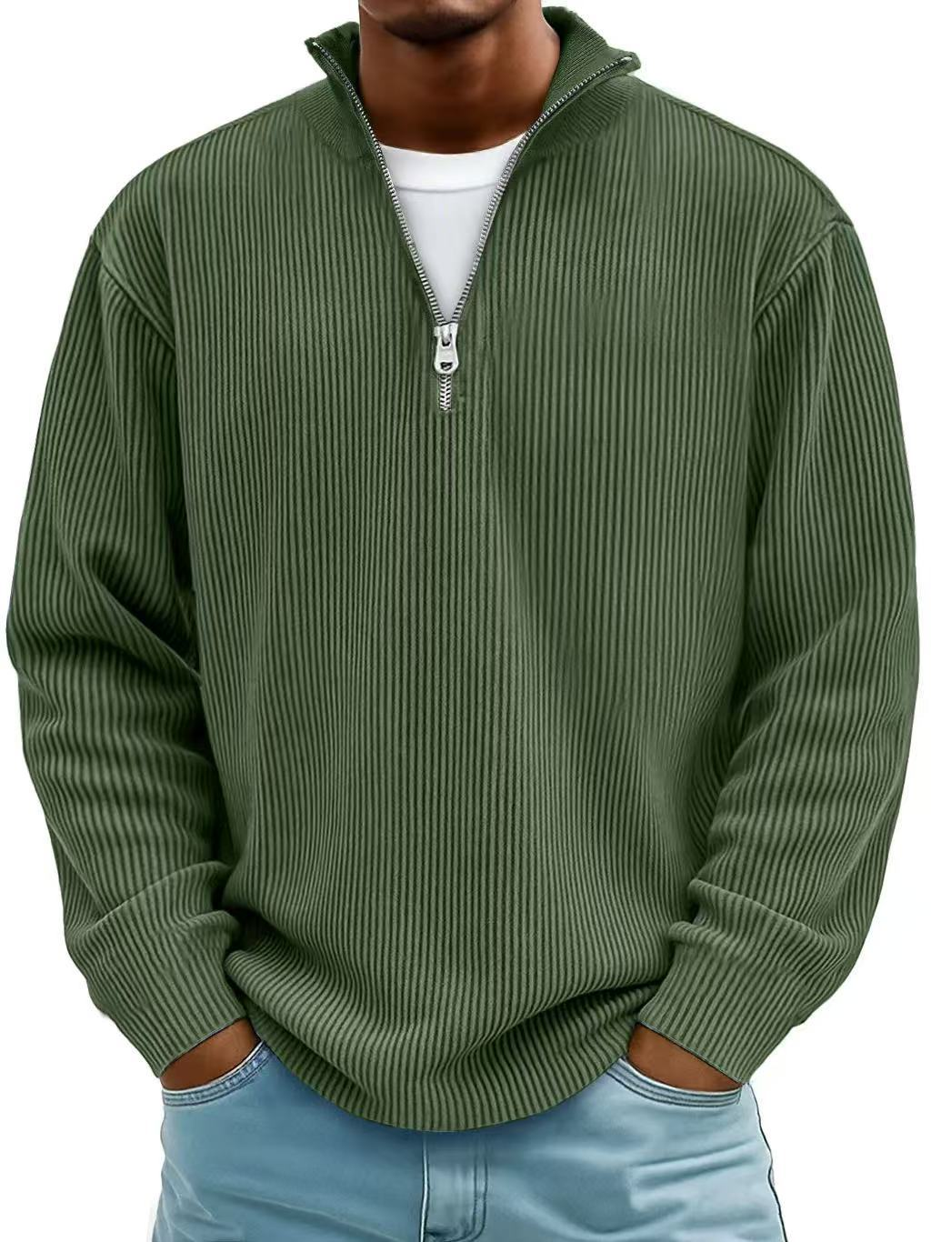 P|H - Ribbed Half-Zip Sweater Richard
