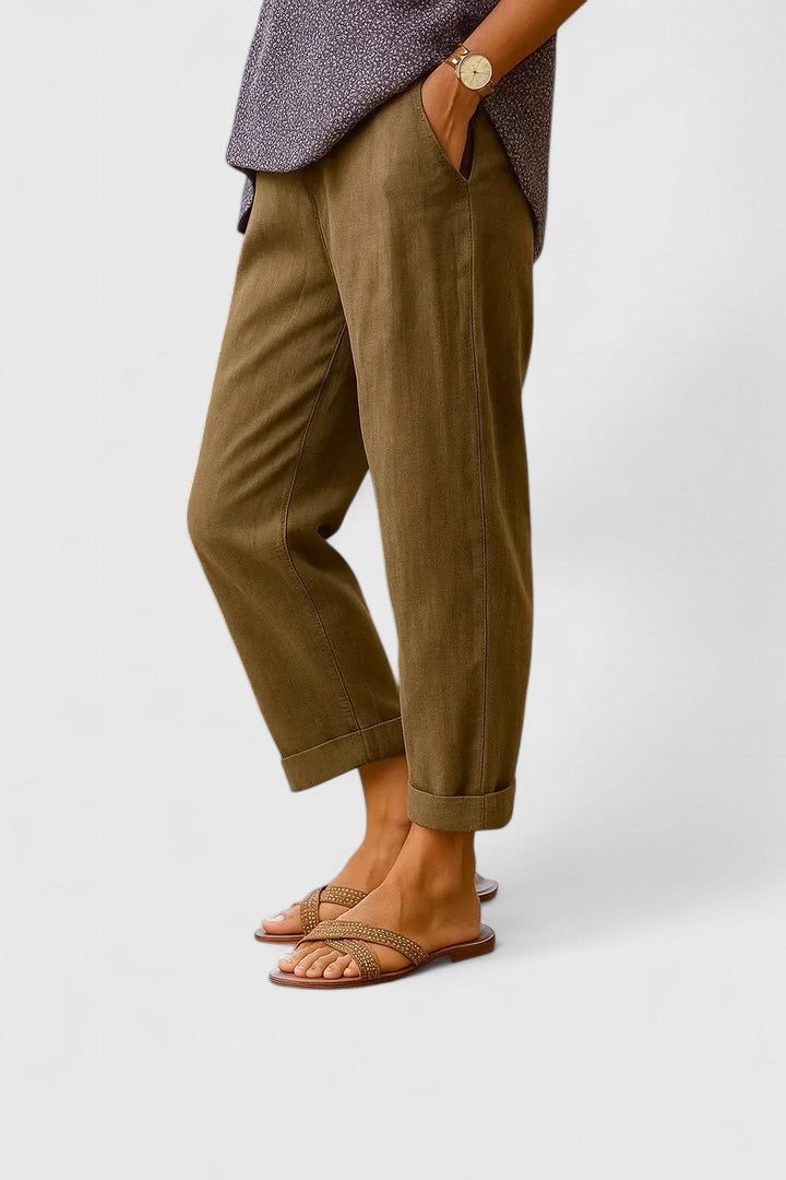 P|H - Comfortable Wide Leg Trousers Emmy