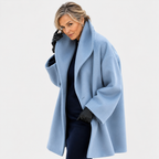 P|H - Oversized Shawl Collar Coat Brenda