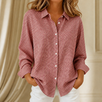 P|H - Relaxed Gingham Button-Front Shirt Diane