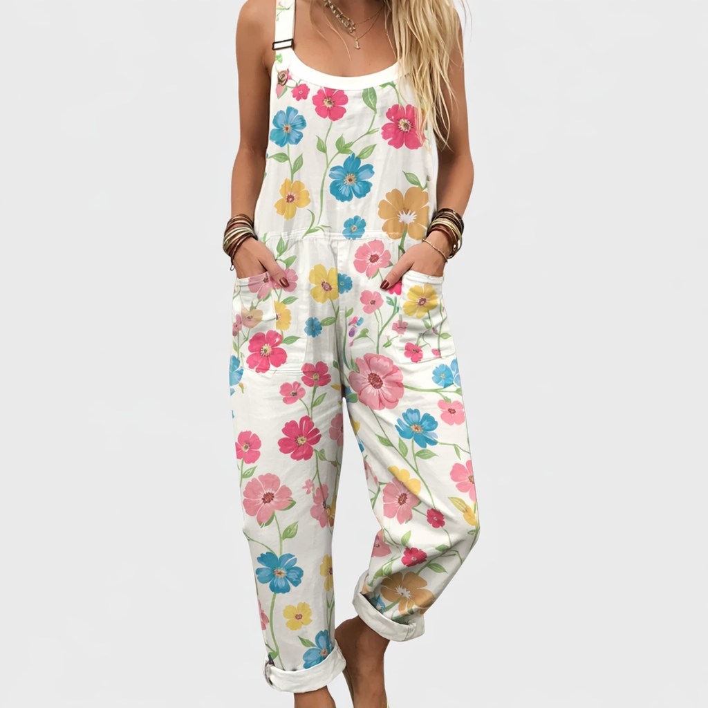 P|H - Comfortable Printed Overall Maud