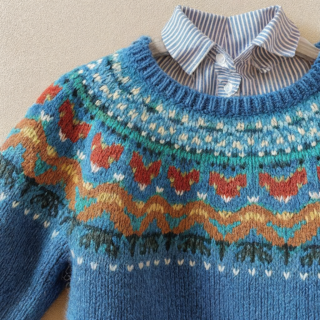P|H - Butterfly Yoke Knit Sweater Marilyn