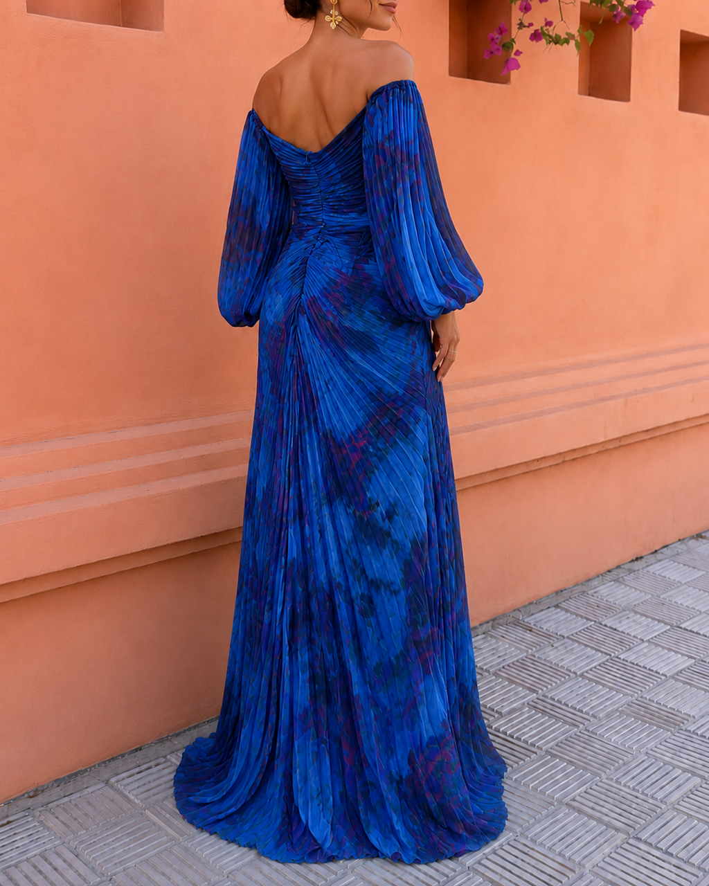 P|H - Floral V-Neck Maxi Dress Brenda